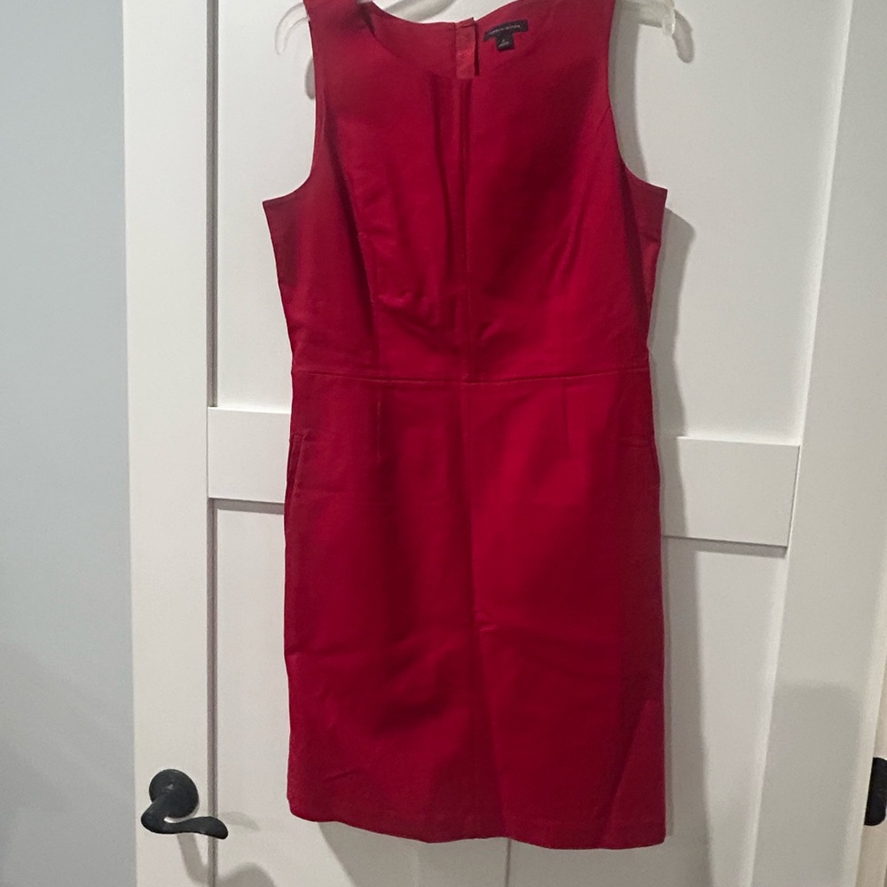 Tommy Hilfiger Vibrant Red Mini Dress